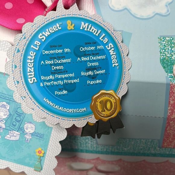 Lalaloopsy Sew royal Princess Party 8 pack, in reuseable Castle, Lalaloopsy - Picture 8 of 8